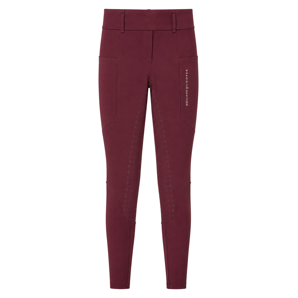 Holland Cooper Ladies Cranborne Contour Breeches - Mulberry