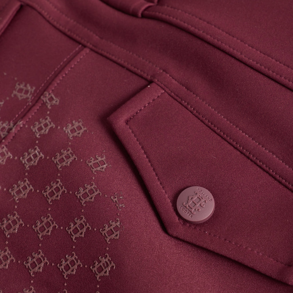 Holland Cooper Ladies Cranborne Contour Breeches - Mulberry