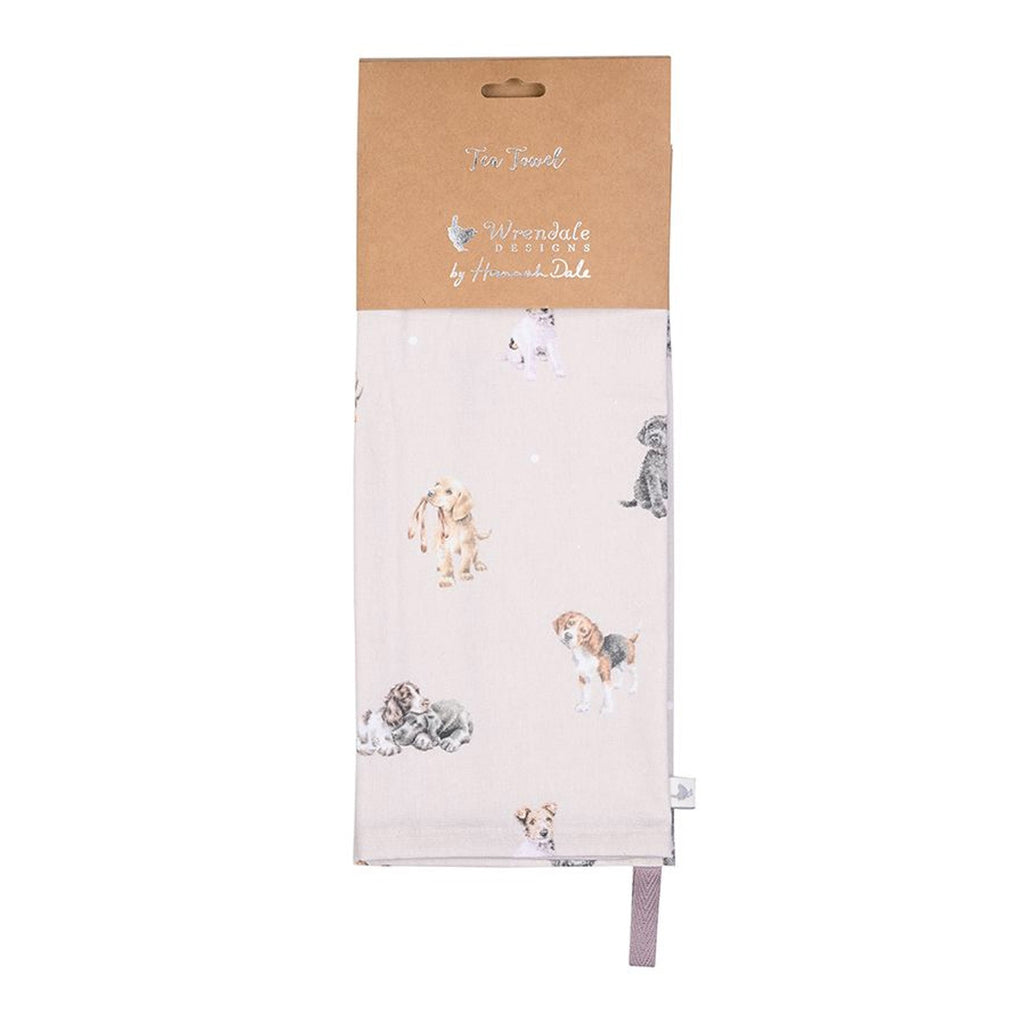 Wrendale A Dogs Life Tea Towel