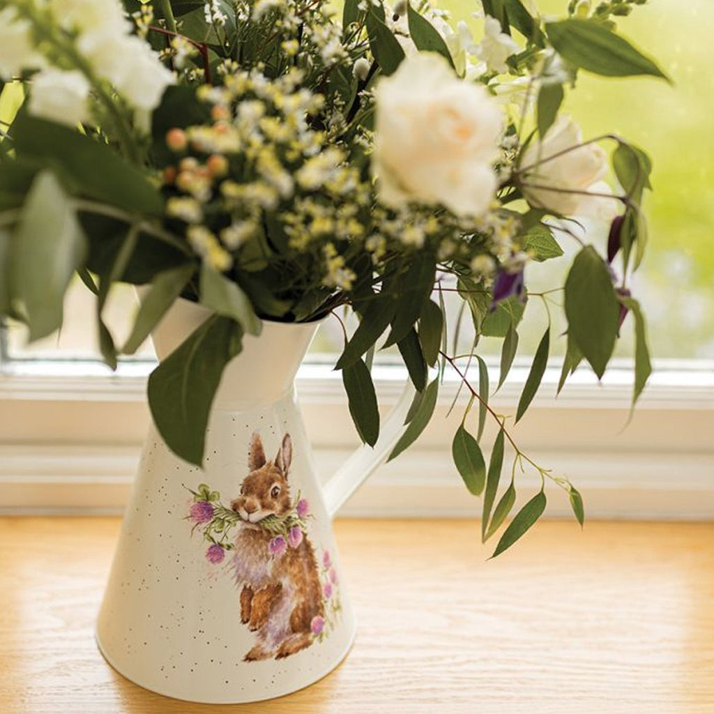 Wrendale Head Clover Heels Rabbit Flower Jug