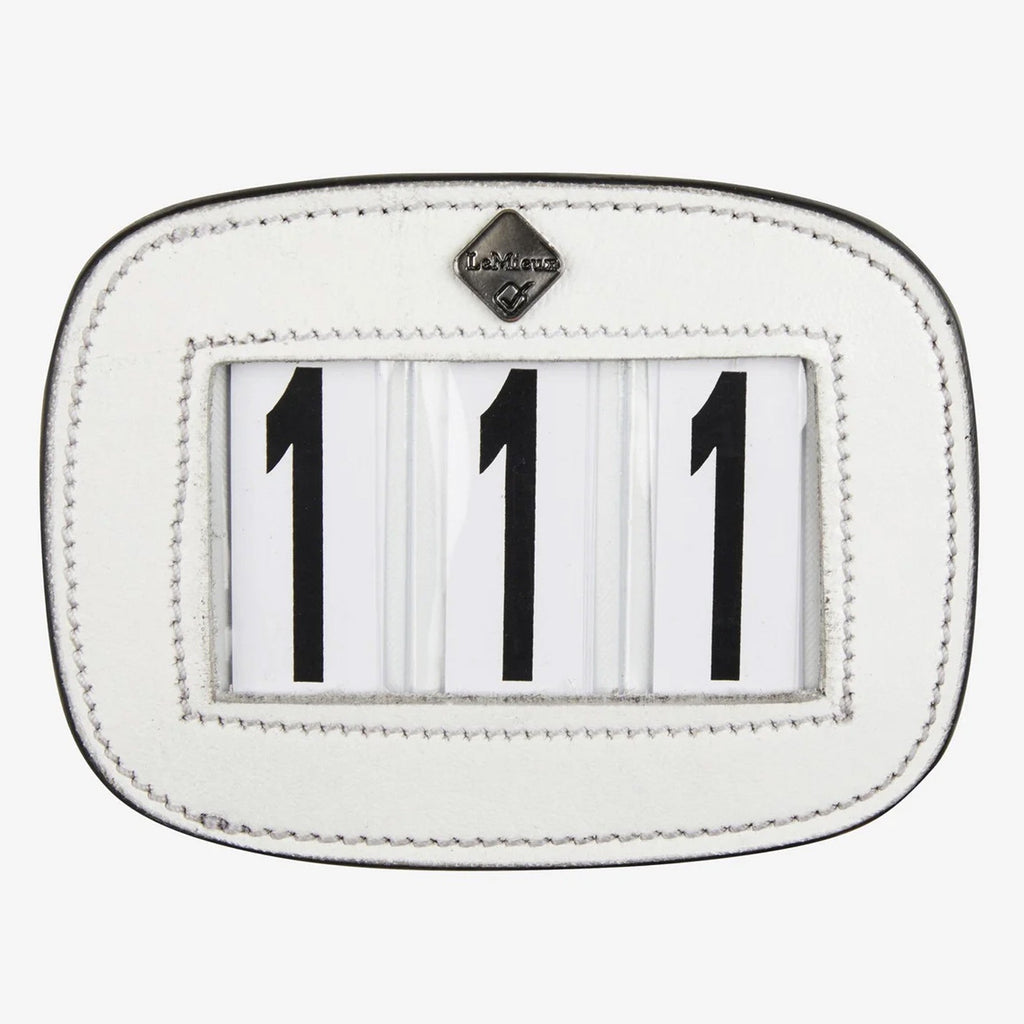 LeMieux Saddle Number Holder - White