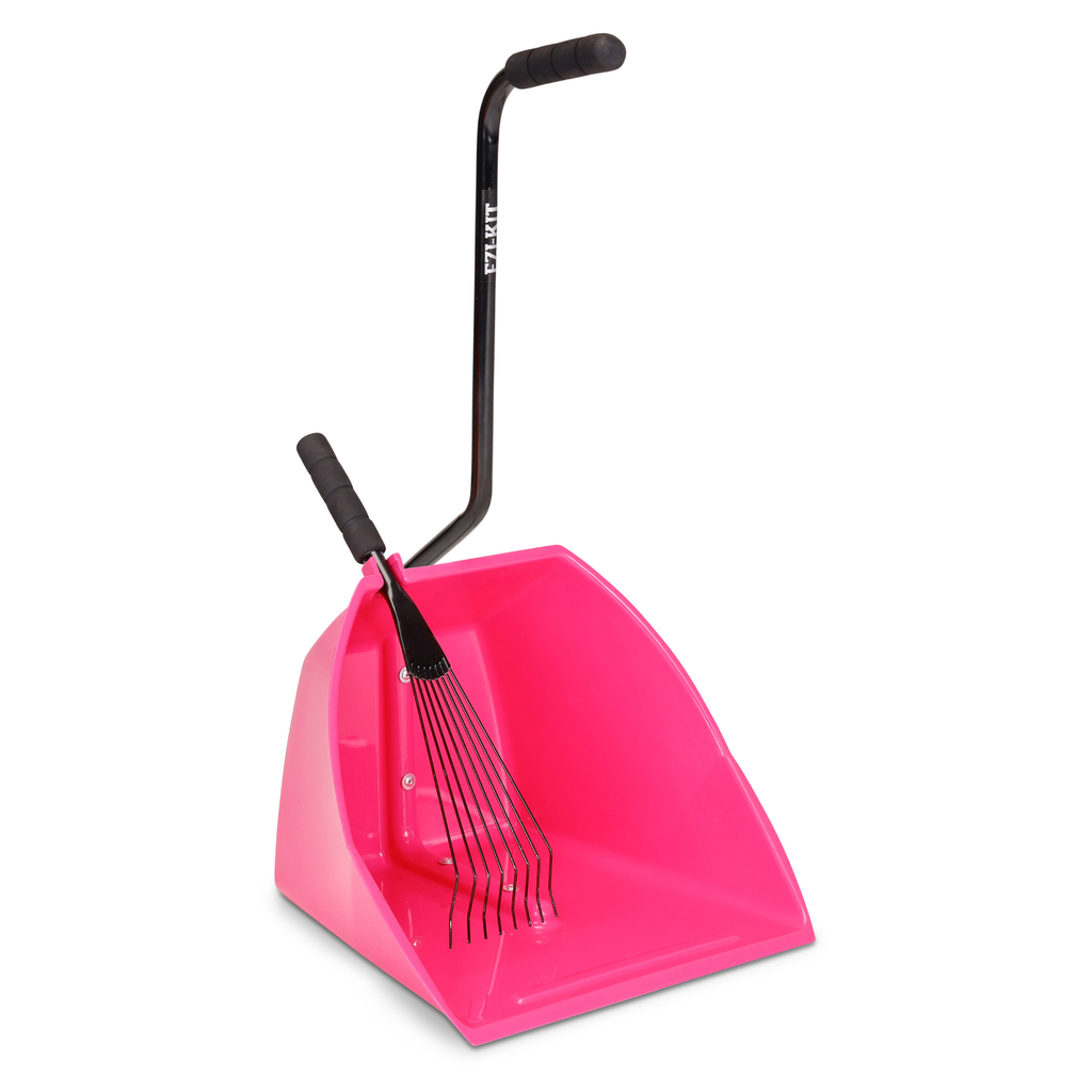 Shires EZI-KIT Large Manure Scoop - Pink
