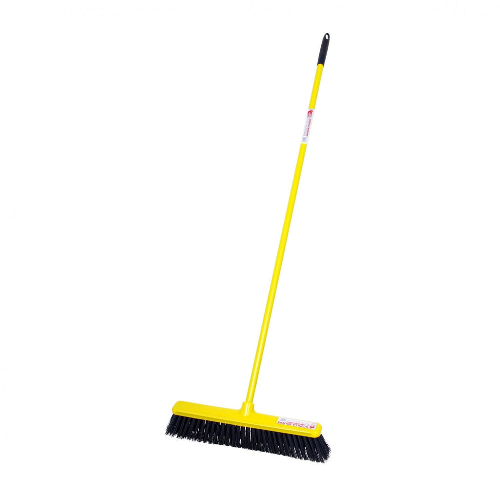 The Gorilla Broom Hard Bristle - Yellow