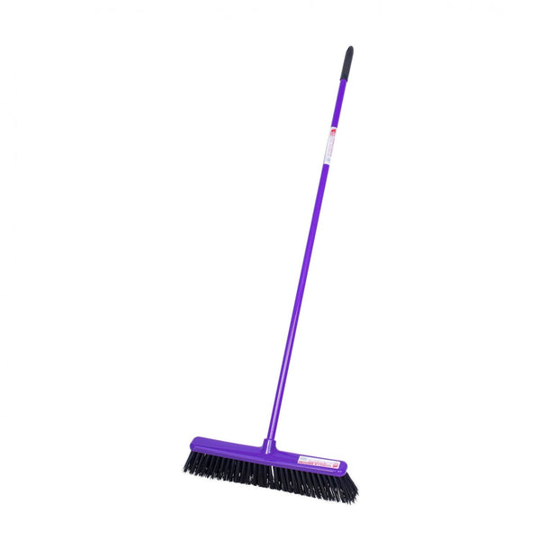 The Gorilla Broom Hard Bristle - Purple