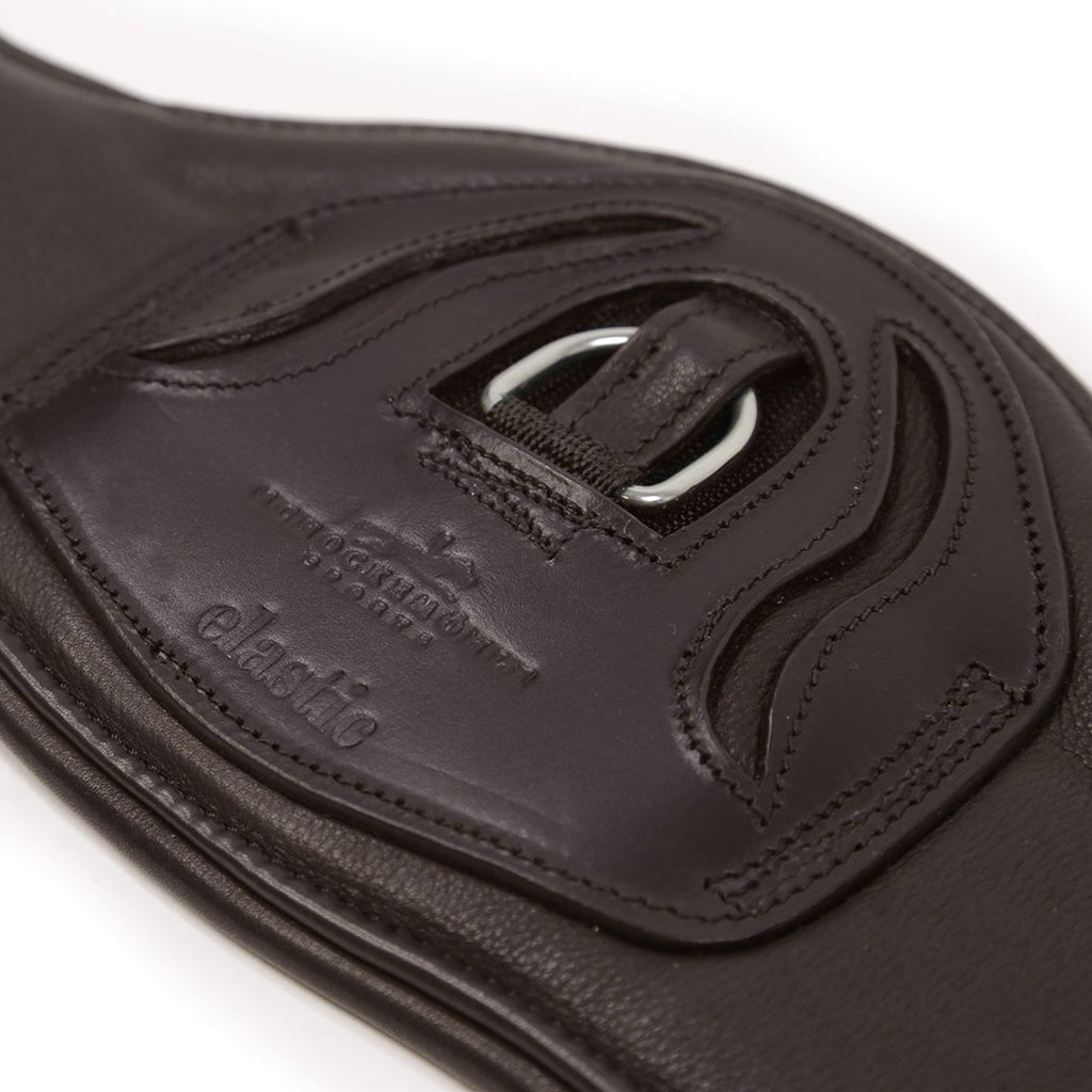 Schockemohle Pittsburgh Stretch Dressage Girth - Espresso/Silver