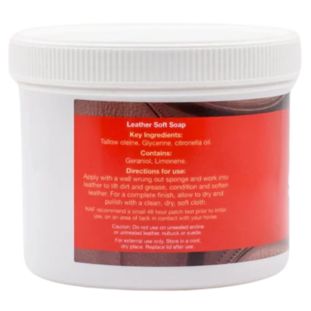 NAF Leather Soft Soap - 450g