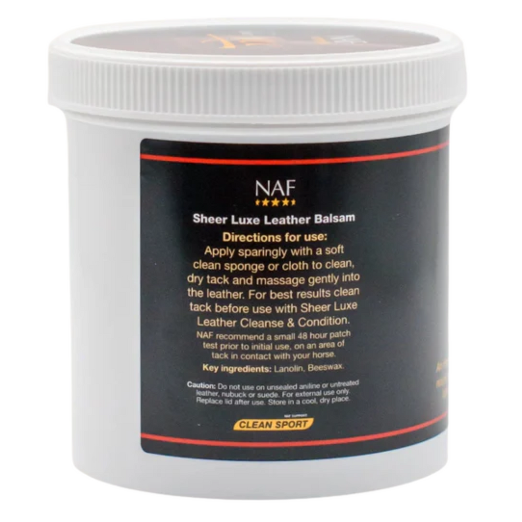 NAF Sheer Luxe Leather Balsam - 400g