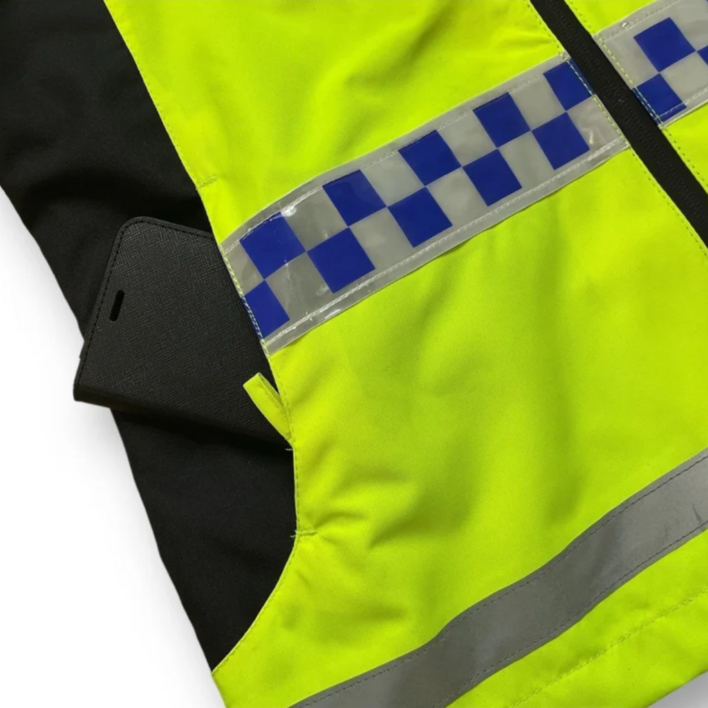 Equisafety POLITE Hi-Vis Lightweight Waterproof Jacket - Yellow