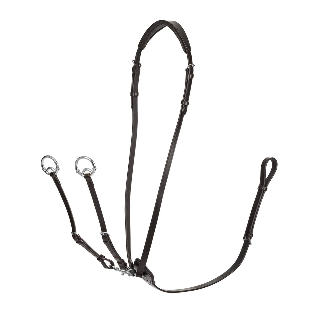 LeMieux Kudos Running Martingale - Brown/Silver