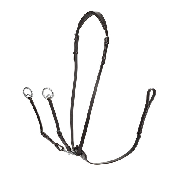 LeMieux Kudos Running Martingale - Brown/Silver