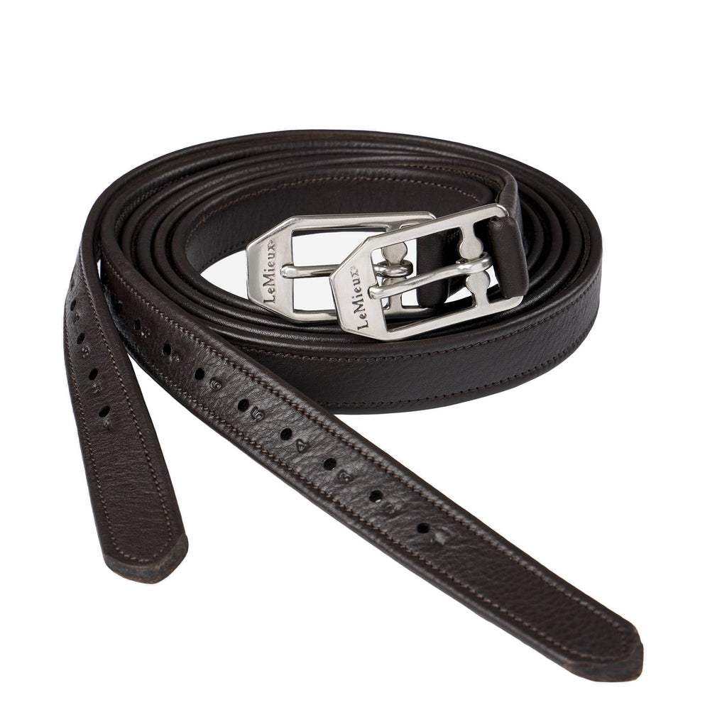 LeMieux Arika Stirrup Leathers - Brown