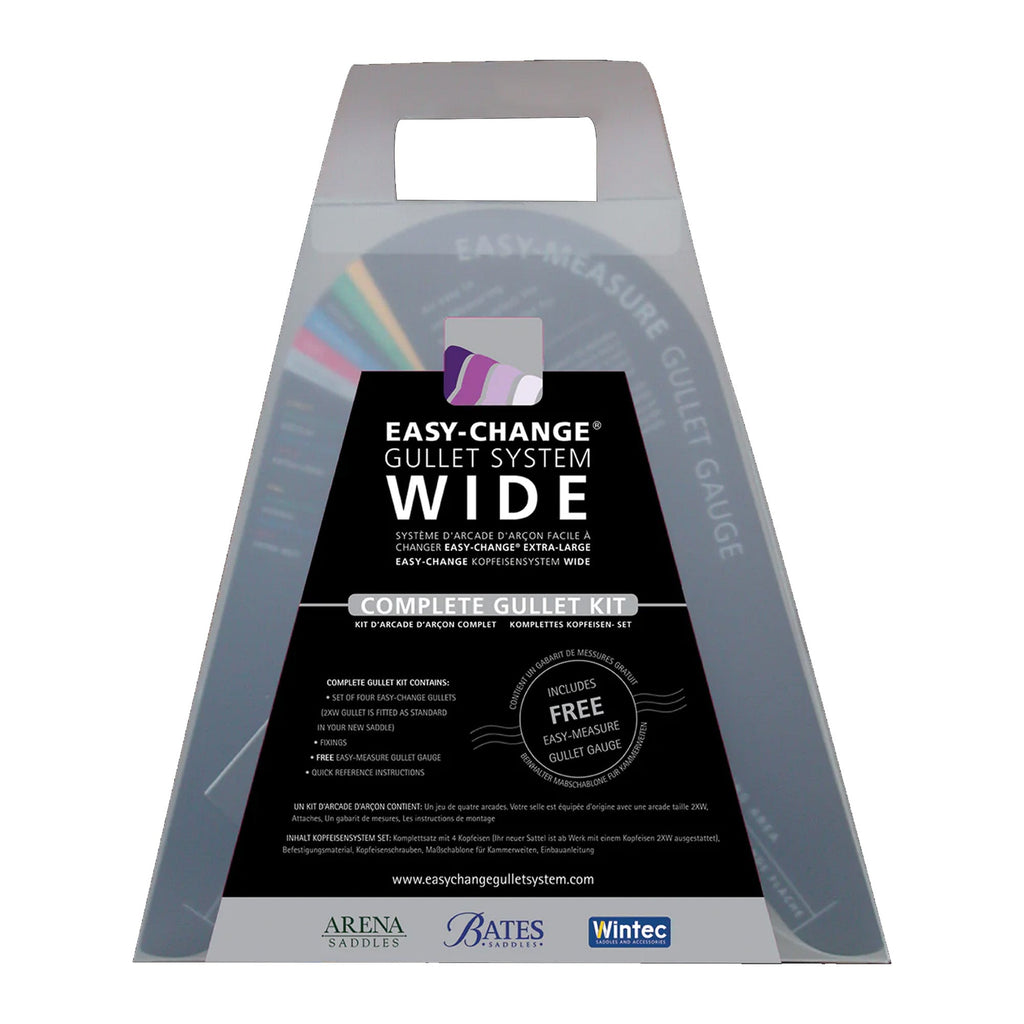 Wintec/Bates/Arena Easy-Change Complete Gullet Kit WIDE