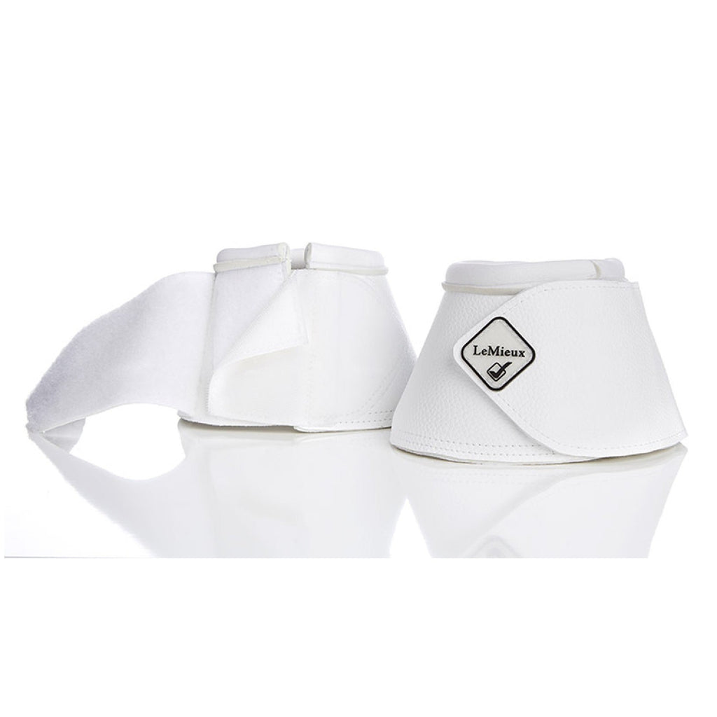 LeMieux Leather WrapRound Over Reach Boots - White