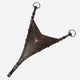 LeMieux Bib Martingale Attachment - Brown/Silver