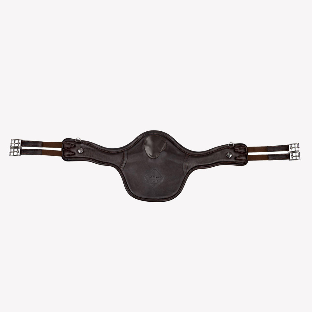 LeMieux Gel-Tek Anatomic Long Stud Girth with Magnet - Brown
