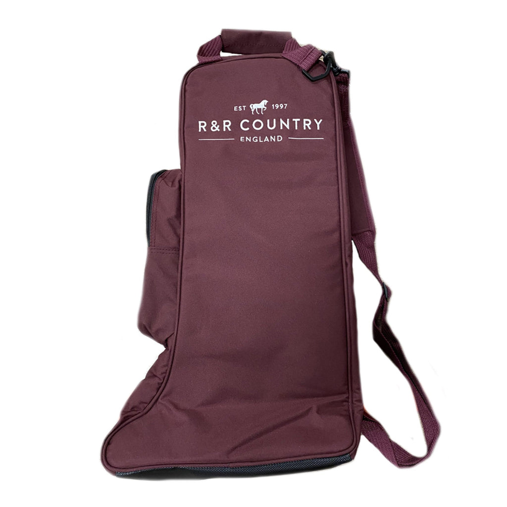 R & R Boot Bag - Burgundy
