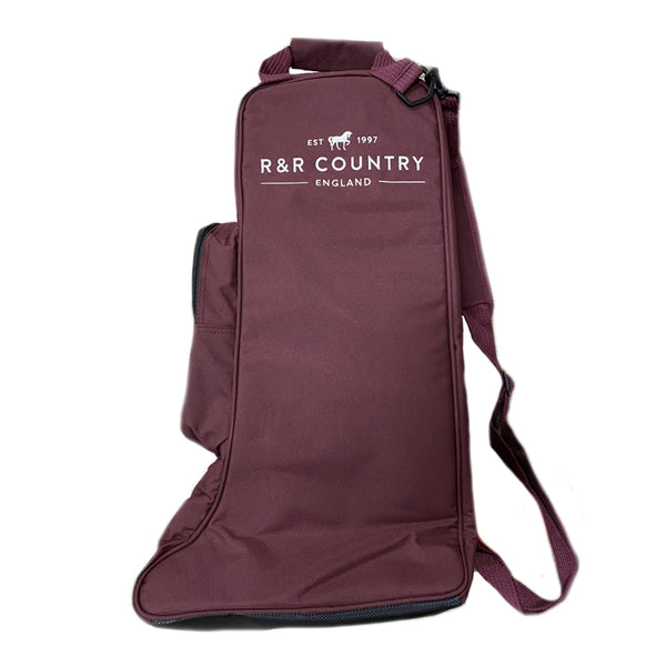R & R Boot Bag - Burgundy