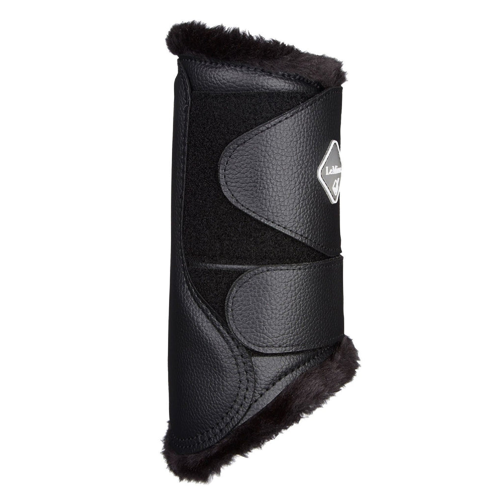 LeMieux Fleece Lined Brushing Boots - Black