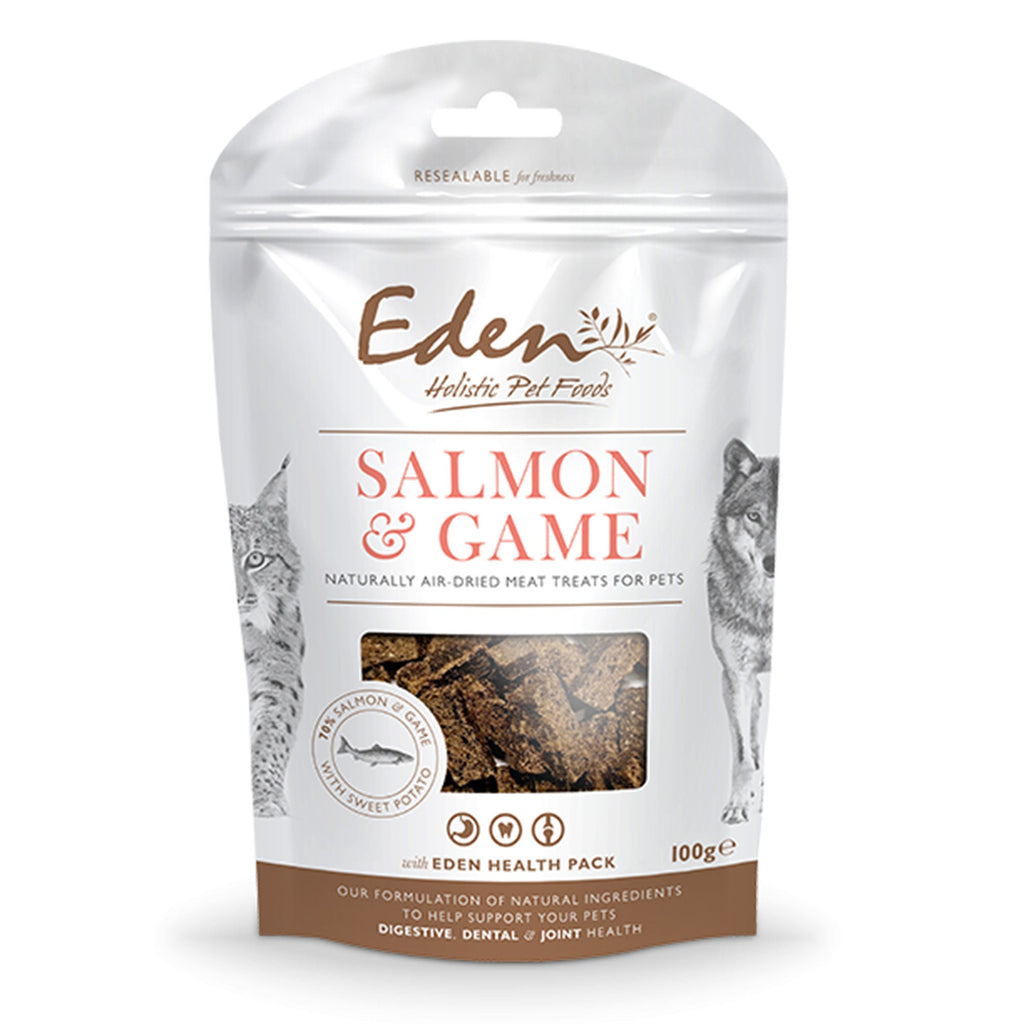 Eden Pet Foods Salmon and Game Treats - 100g