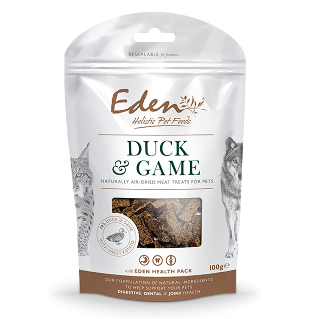 Eden Pet Foods Duck and Game Treats - 100g