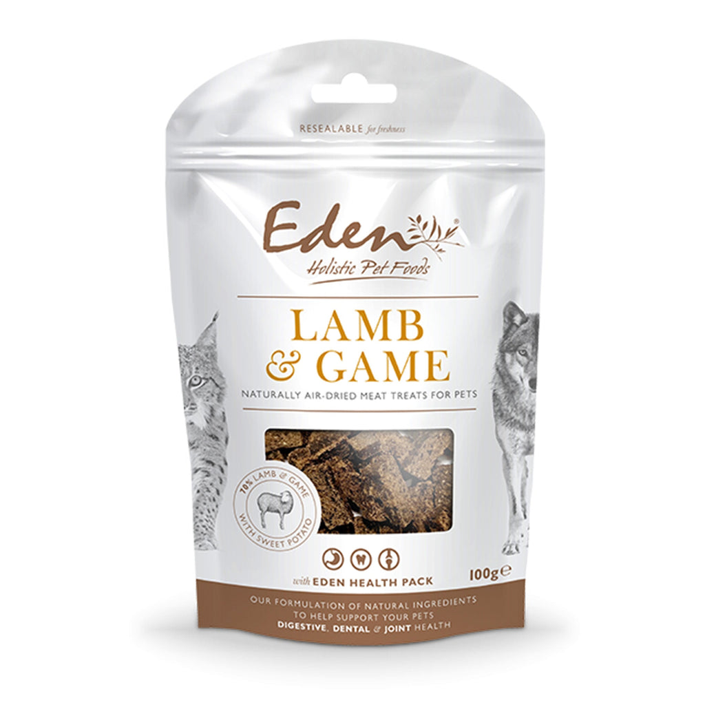 Eden Pet Foods Lamb and Game Treats - 100g