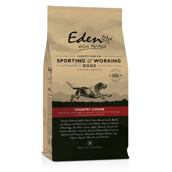 Eden Pet Foods Country Cuisine Kibble - 15kg