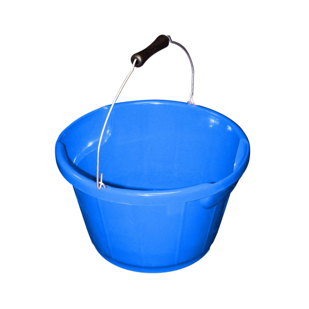 Red Gorilla Plas Shallow Bucket - Blue