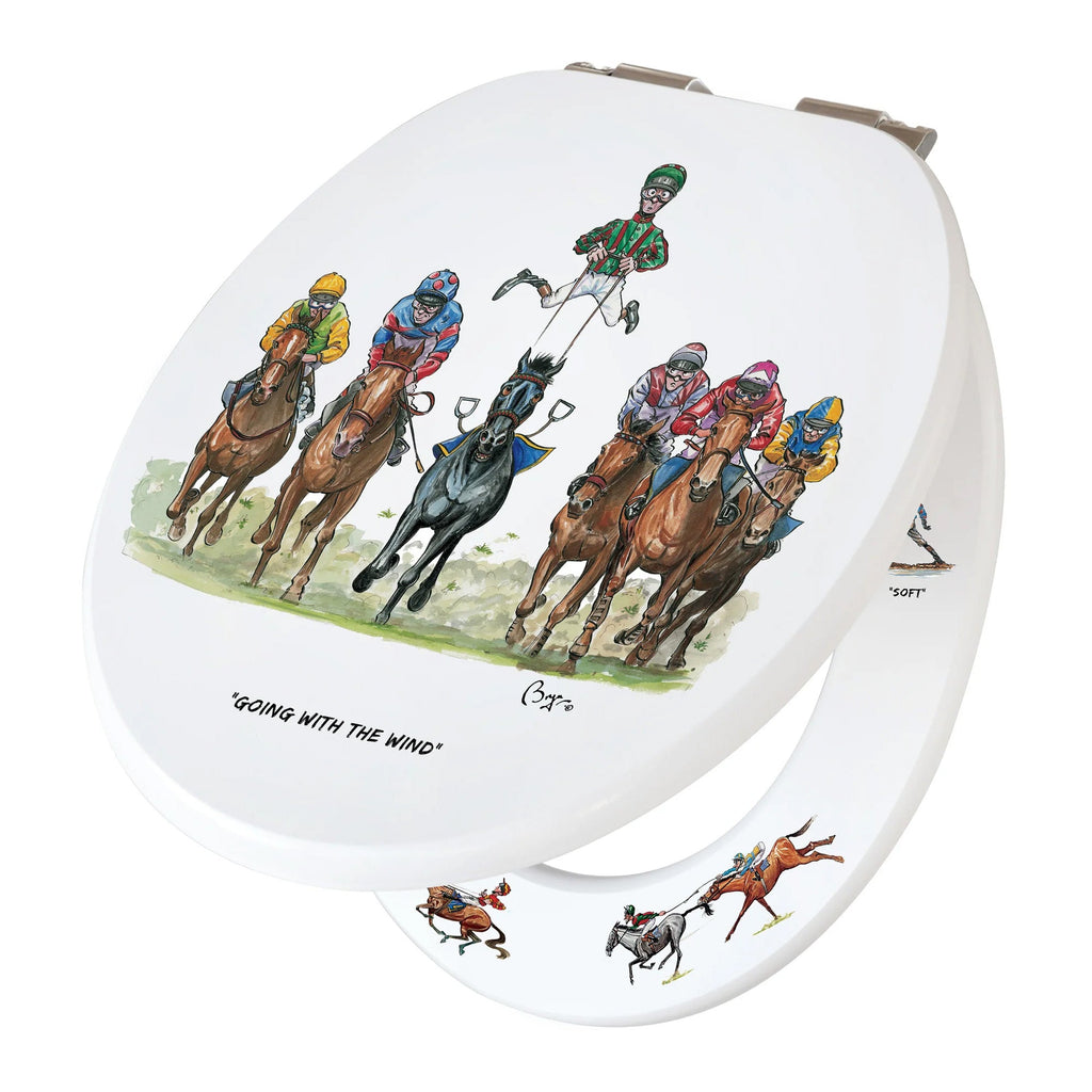 Looprints Bryn Parry Turf Club Toilet Seat