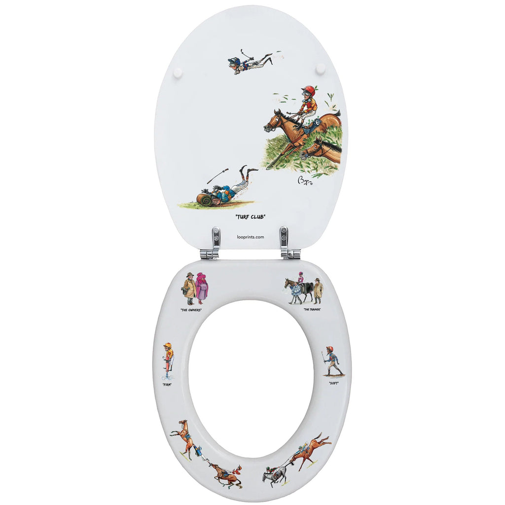 Looprints Bryn Parry Turf Club Toilet Seat