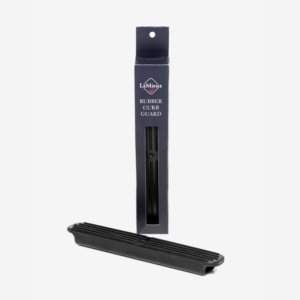 LeMieux Rubber Curb Chain Guard - Black