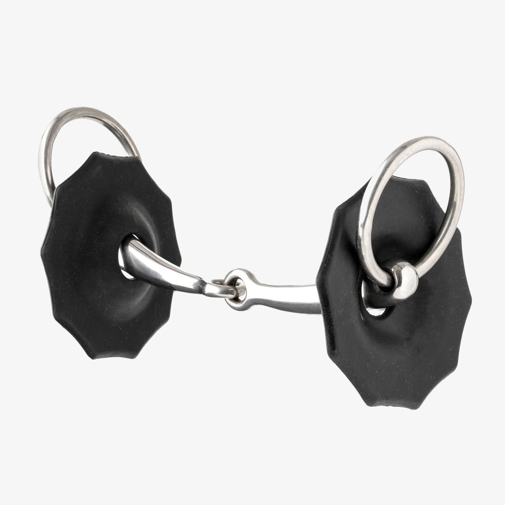 LeMieux Contoured Rubber Bit Guards - Black