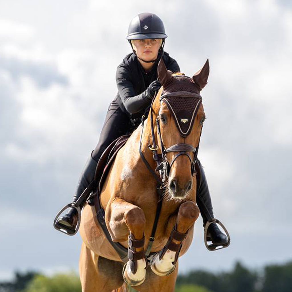LeMieux Puissance Fly Hood - Brown