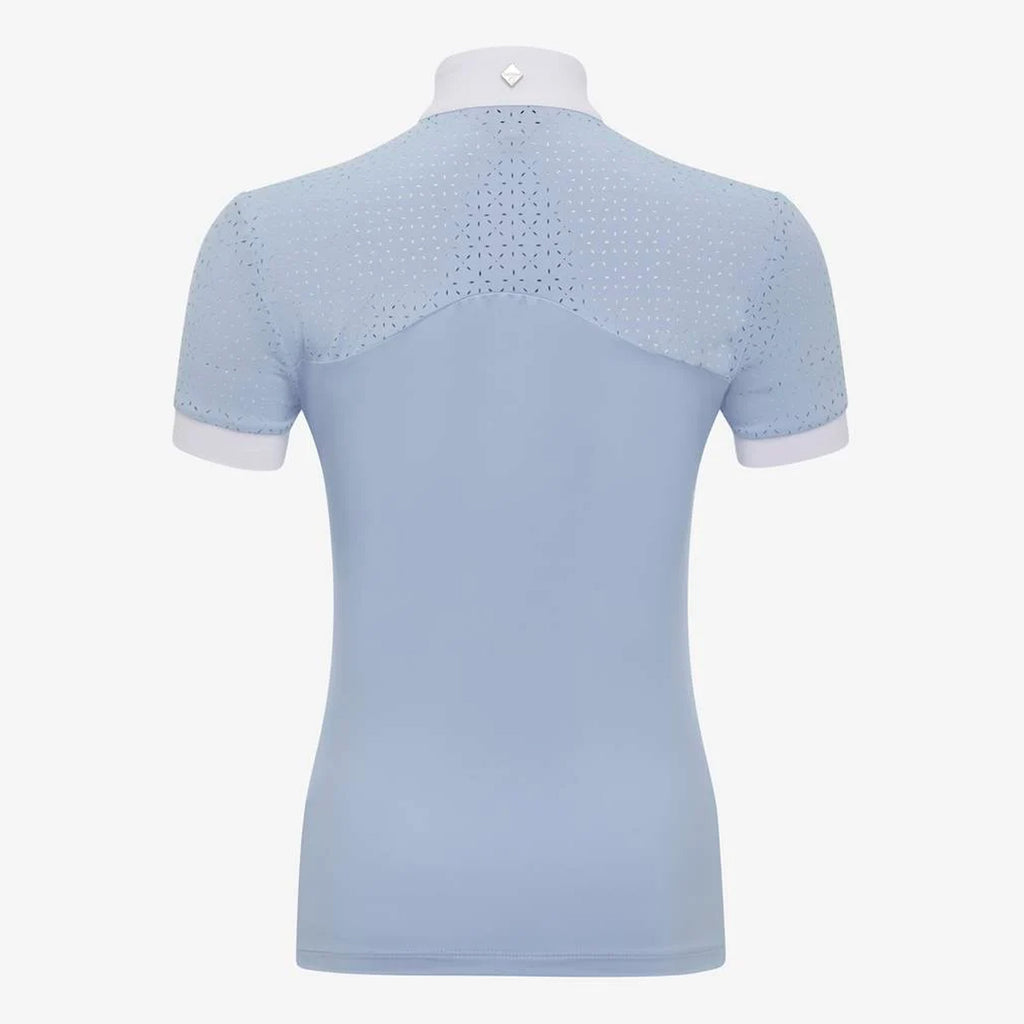 LeMieux Olivia Short Sleeve Show Shirt - Mist