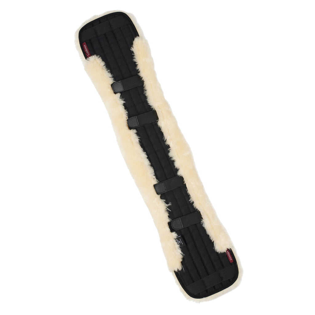 LeMieux Simuwool Dressage Girth Cover - Natural