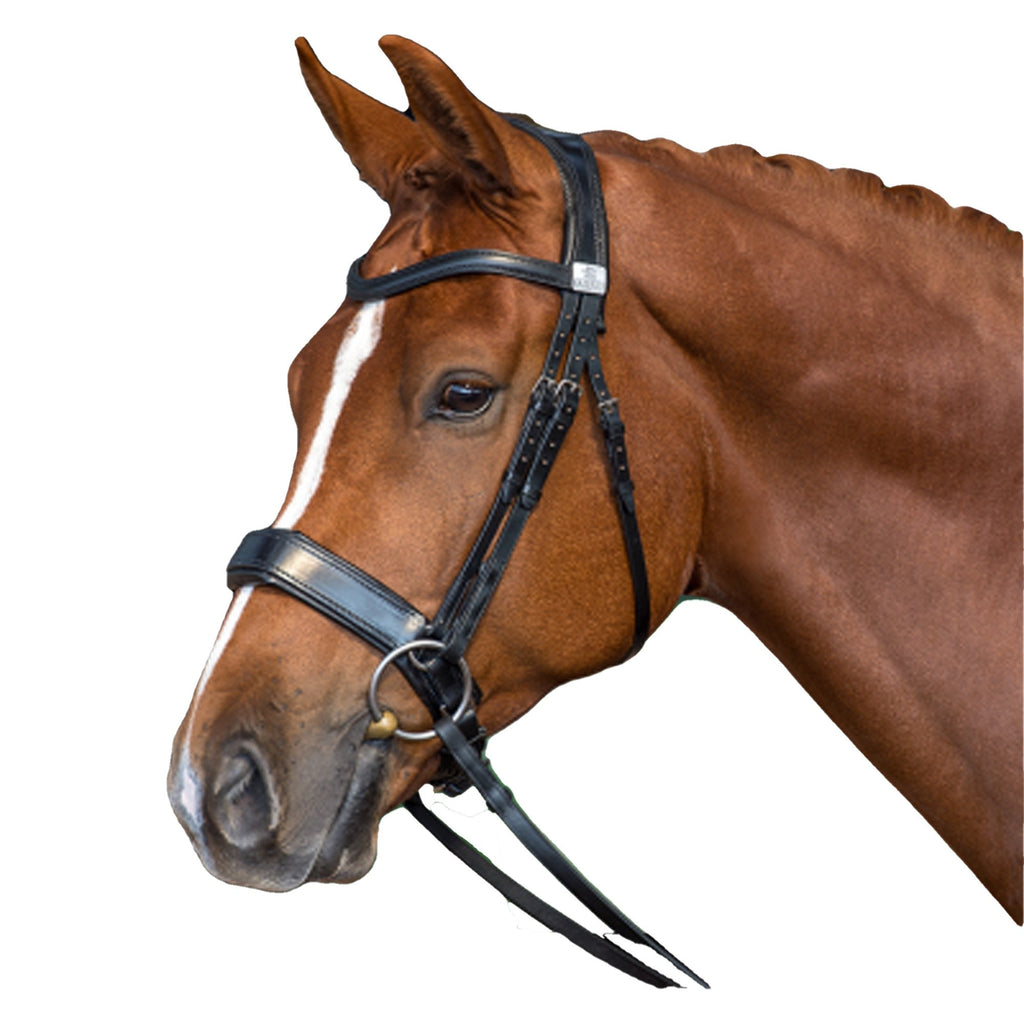 Fairfax Standard Crank Noseband - Black