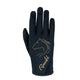 Roeckl Teenies Tryon Gloves - Black/Gold