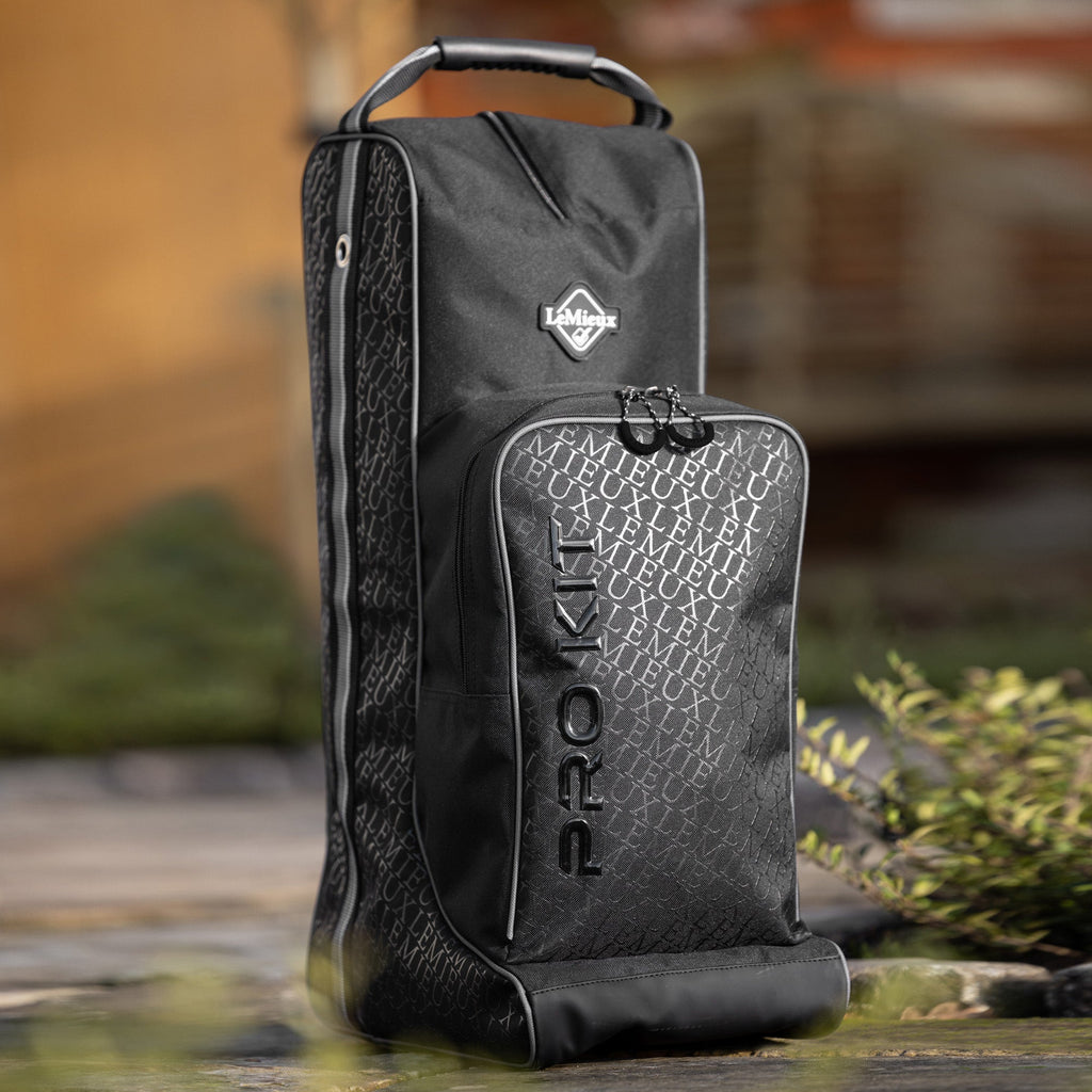 LeMieux Elite Pro Boot And Hat Bag - Black