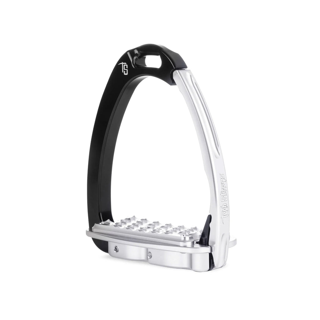 Tech Stirrups Venice Sloped Evo Stirrup - Black/Silver