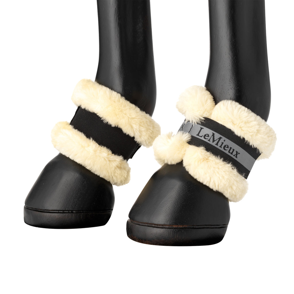 LeMieux Fleece Pastern Wrap - Black
