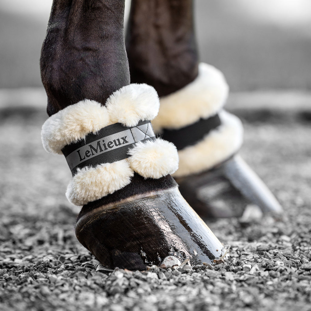 LeMieux Fleece Pastern Wrap - Black