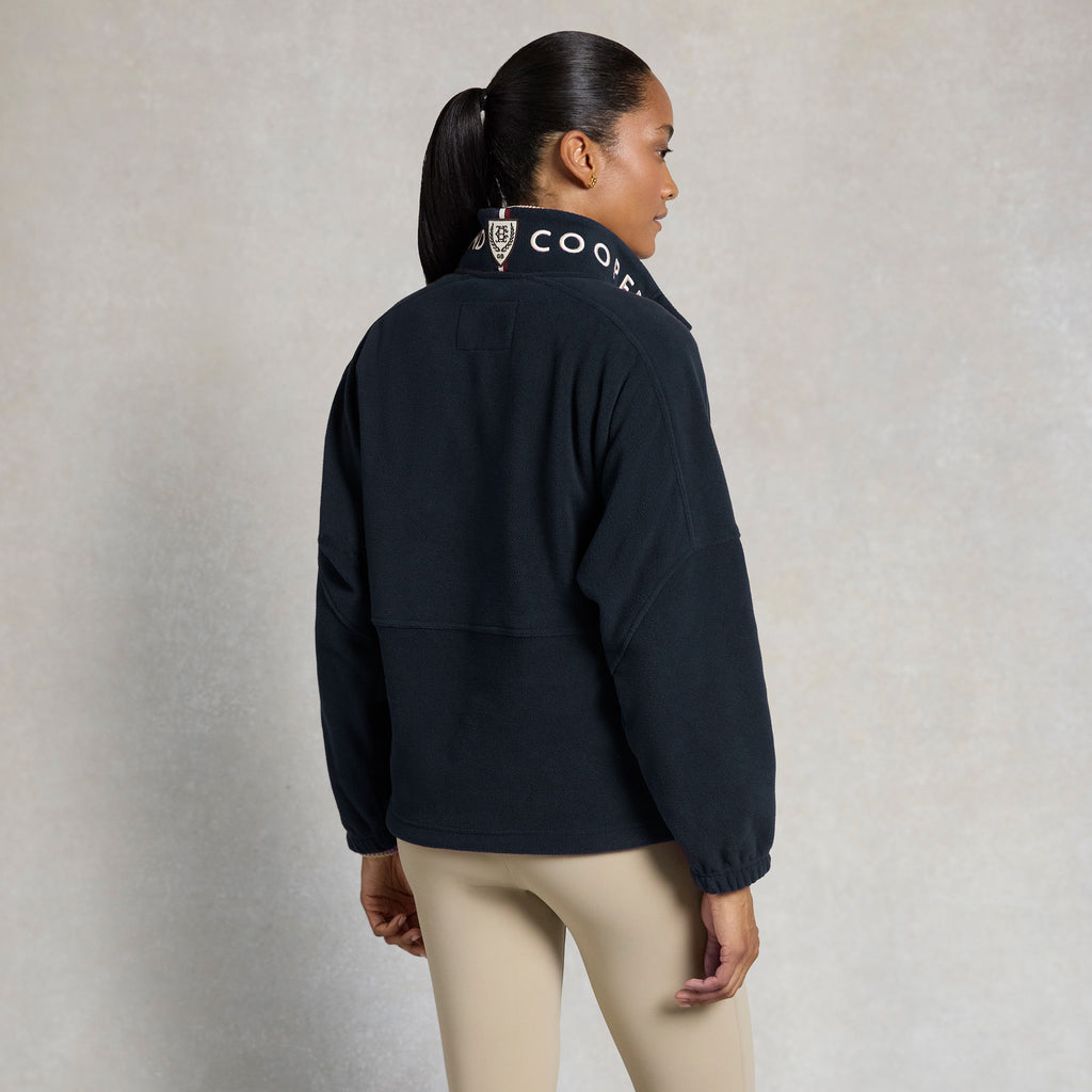 Holland Cooper Ladies Cranborne Over Head Fleece - Ink Navy