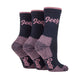 Jeep Ladies Luxury Boot Sock - 3 Pack
