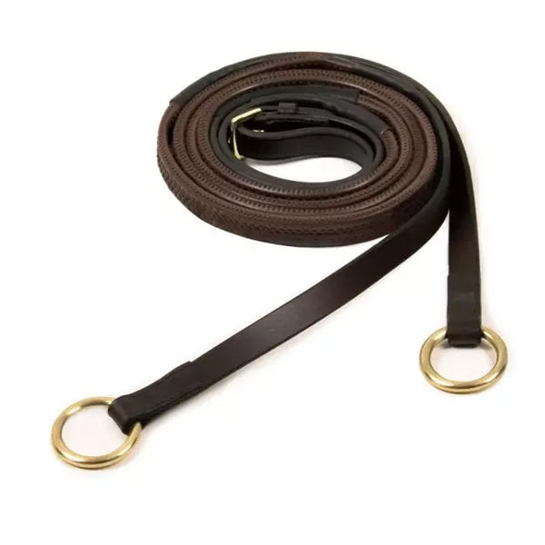 Schockemohle Rubber Reins Ring - Brown