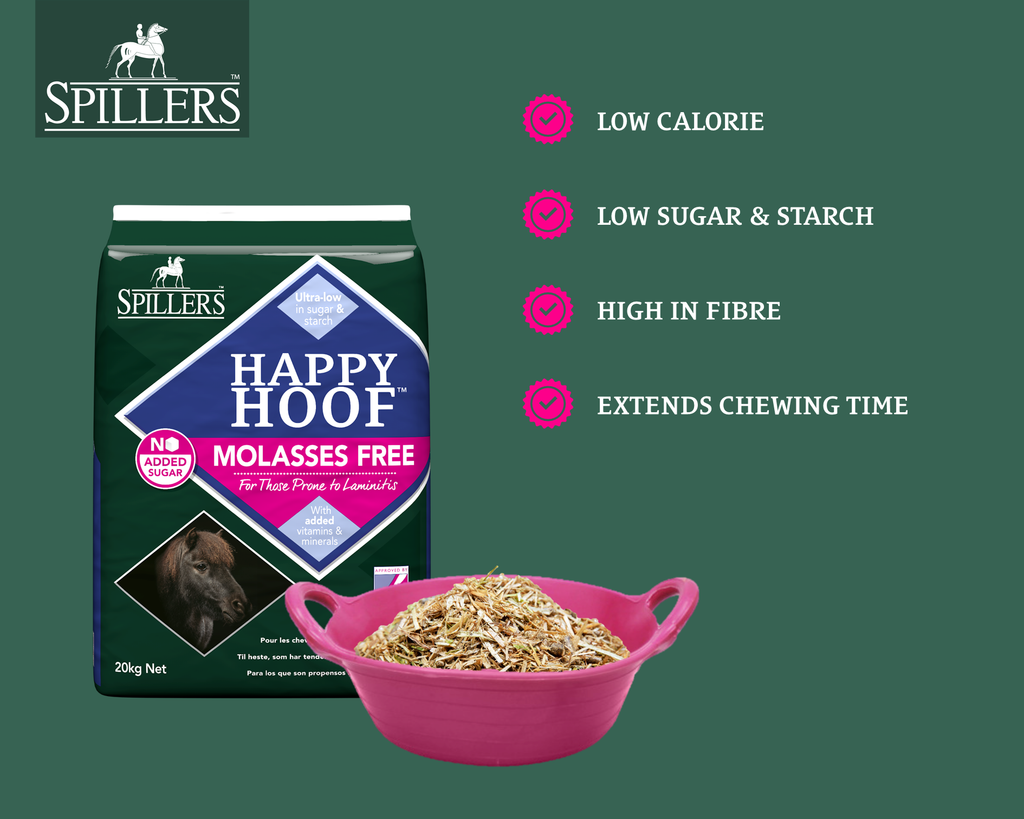 Spillers Happy Hoof Molasses Free - 20kg