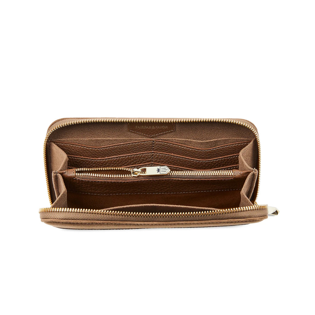 Fairfax and Favor Salisbury Purse -Tan