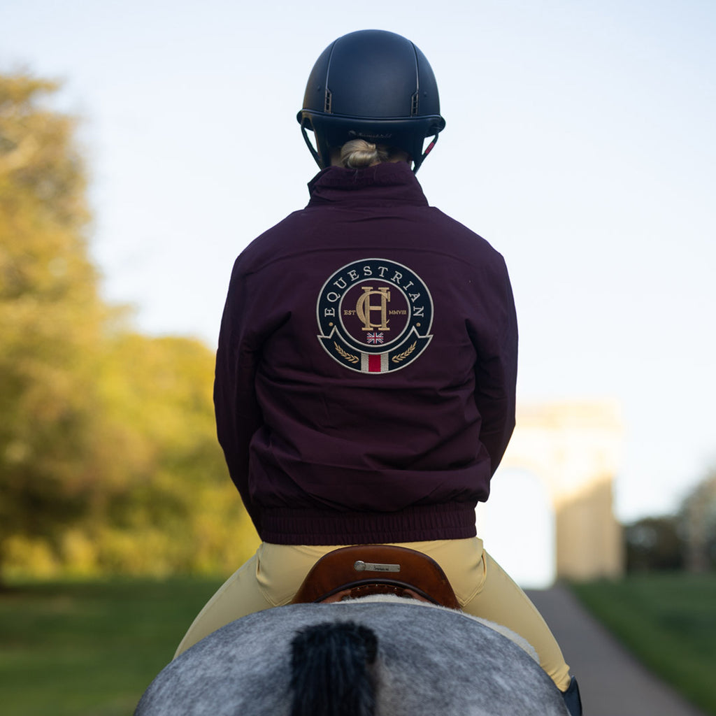 Holland Cooper Ladies Chiltern Team Waterproof Jacket - Mulberry