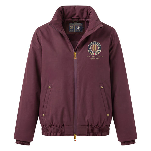 Holland Cooper Ladies Chiltern Team Waterproof Jacket - Mulberry