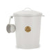 Scruffs Cantina 12L Steel Storage Pet Food Canister & Scoop - Light Grey