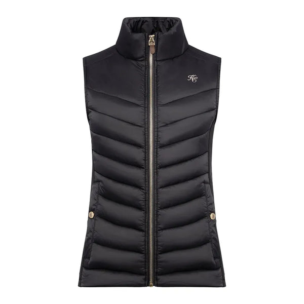 Holland Cooper Hybrid Equestrian Gilet - Black