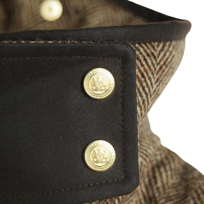 Holland Cooper Ladies Country Classic Jacket - Large Scale Brown Herringbone